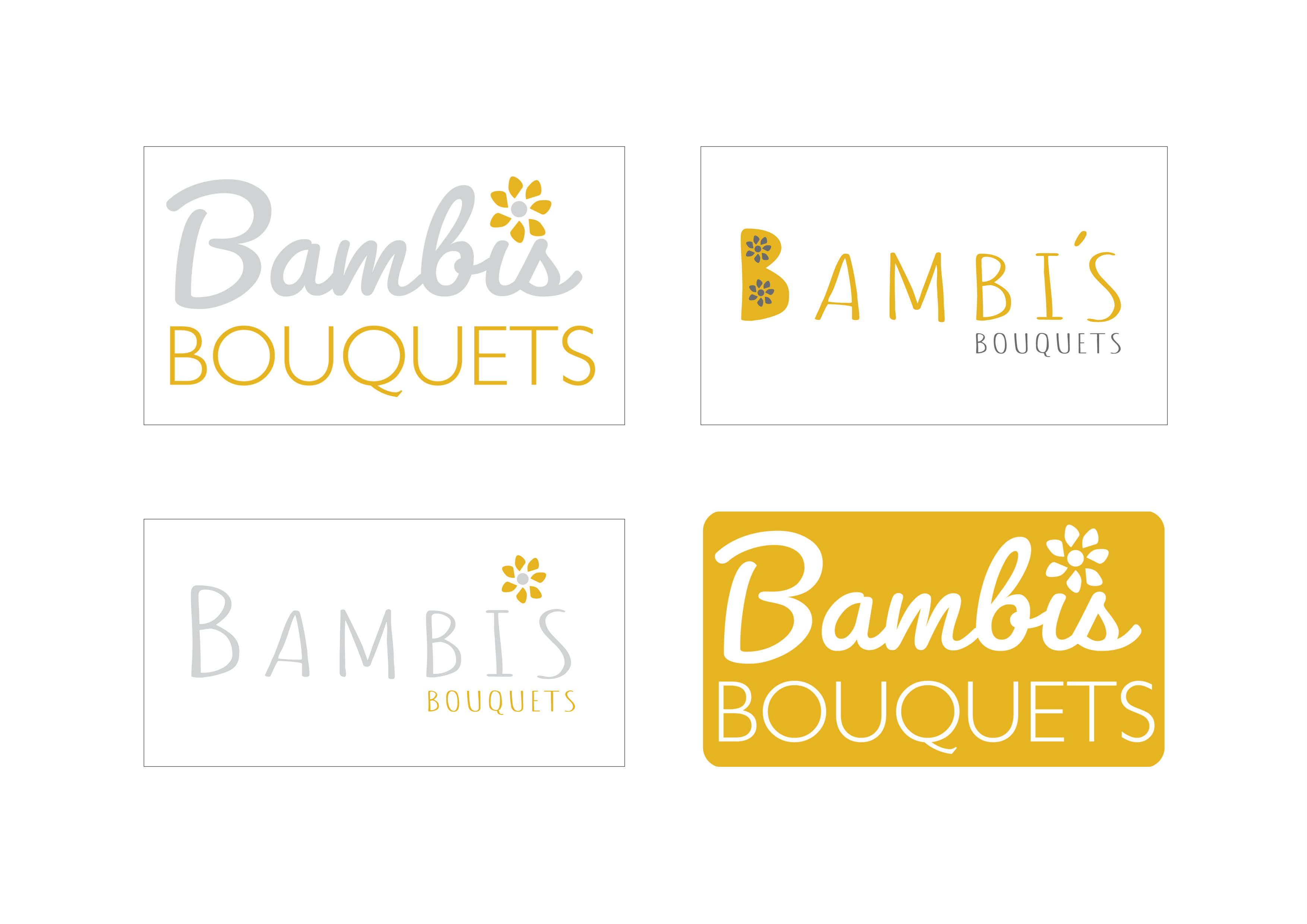 Logo selection for florist